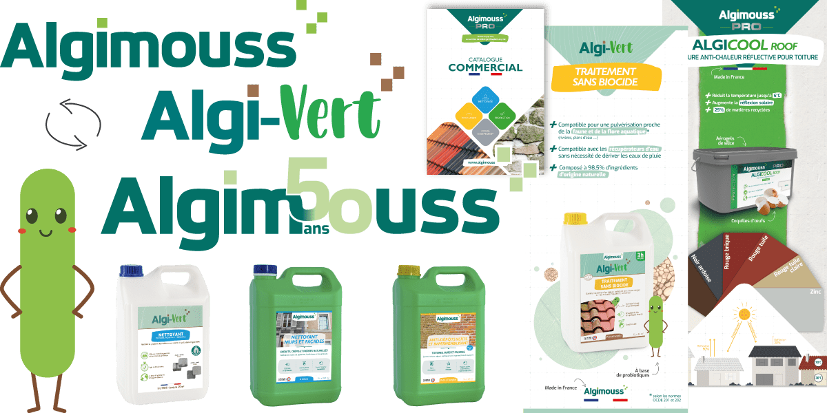 Algimouss Moodboard résultat final Alexandre et Laetitia - Communication durable