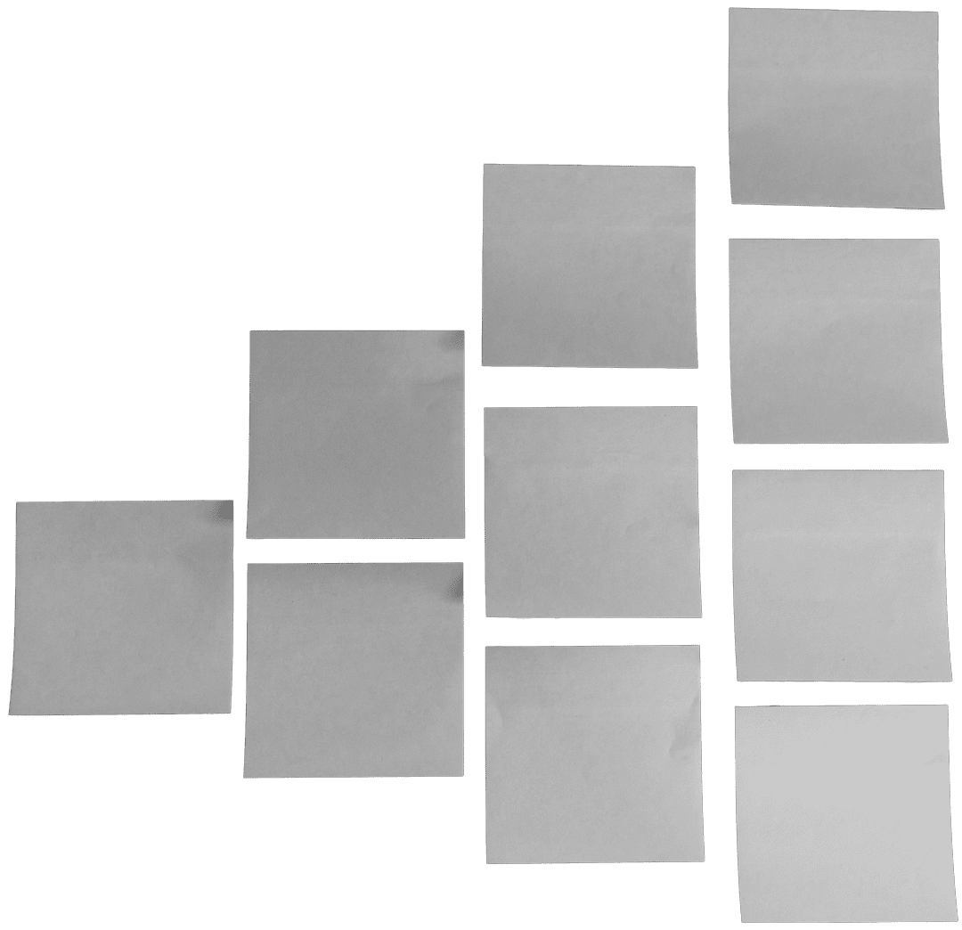 Post-it Alexandre et Laetitia Agence de stratégie et communication - Notre approche