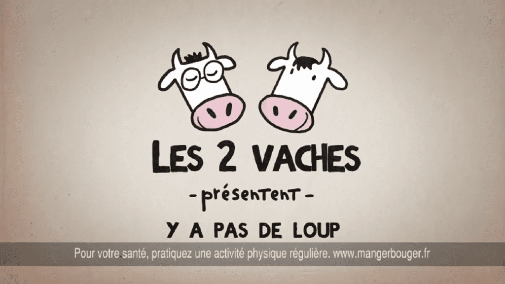 Journal - Les 2 Vaches Campagne publicitaire yaourt 1 - Alexandre et Laetitia