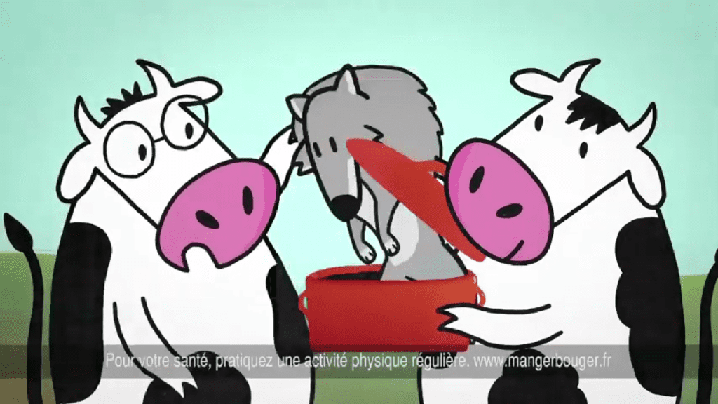 Journal - Les 2 Vaches Campagne publicitaire yaourt 3 - Alexandre et Laetitia