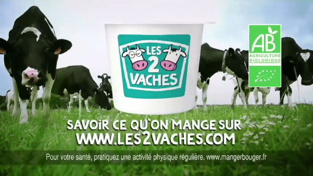 Journal - Les 2 Vaches Campagne publicitaire yaourt 6 - Alexandre et Laetitia
