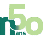 Algimouss Logo 50 ans Alexandre et Laetitia - Communication durable
