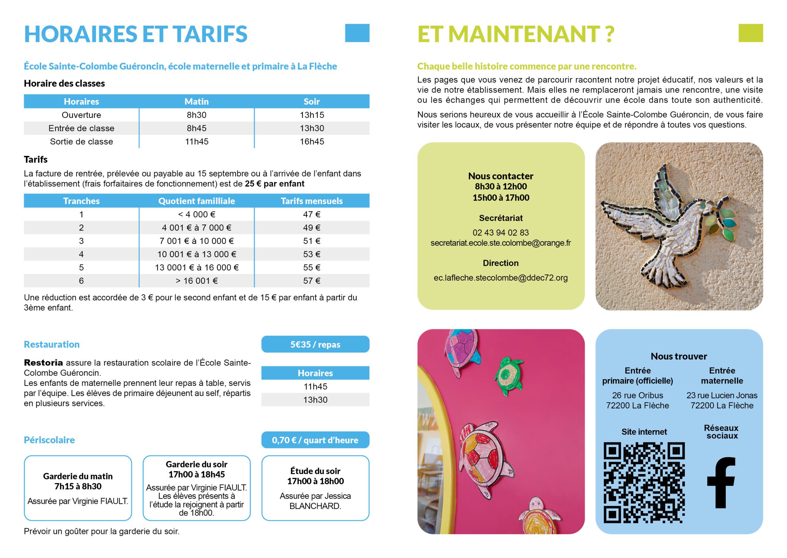Alexandre et Laetitia - ESCG - Brochure
