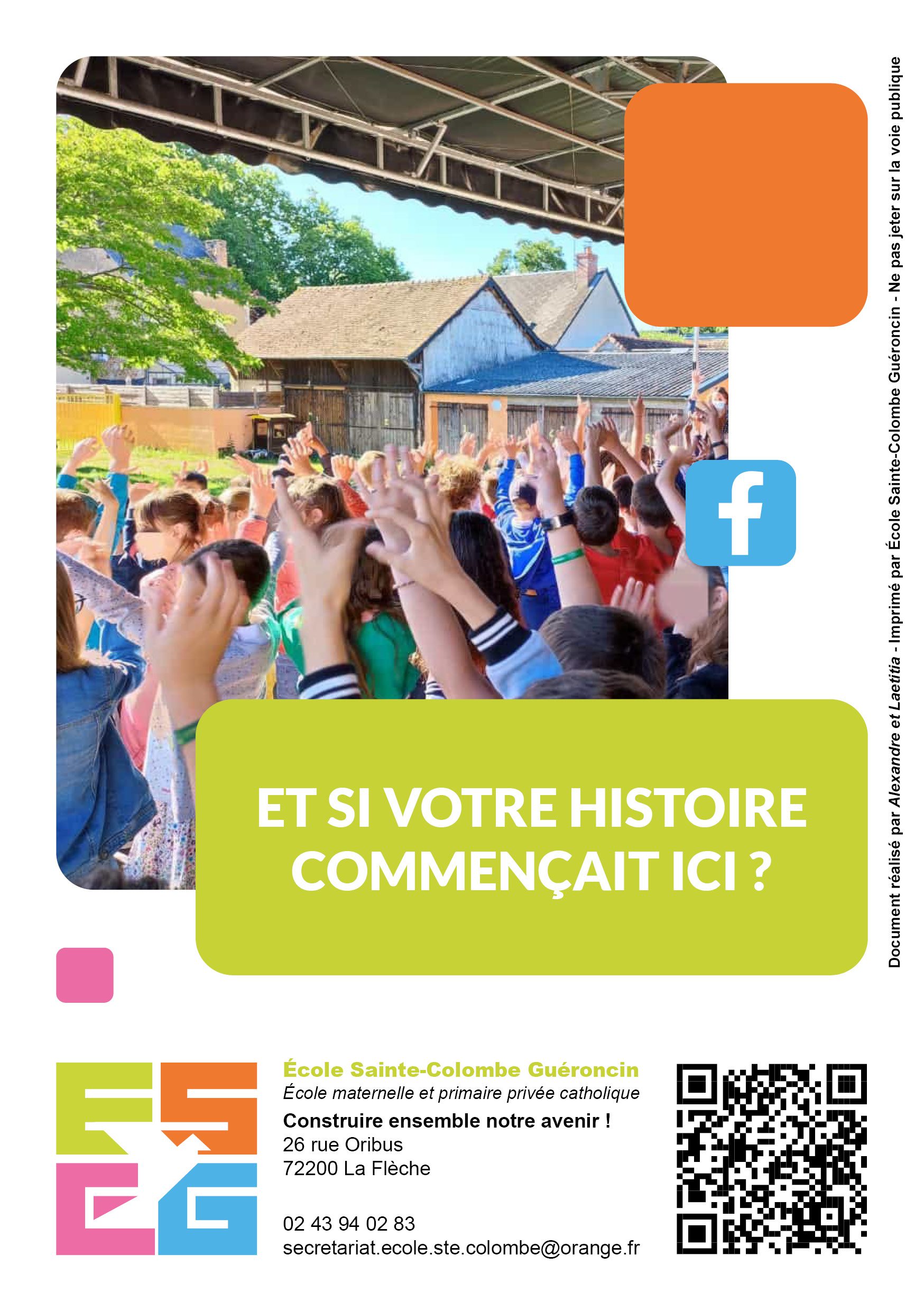Alexandre et Laetitia - ESCG - Brochure